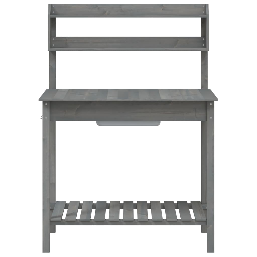 Tavolo Invaso Con Lavello 147,5X44X139,5 Massello Abete