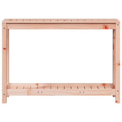 Tavolo Invaso Con Ripiano Legno Massello Douglas