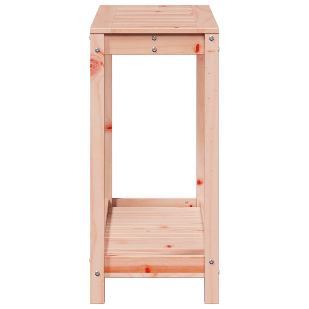 Tavolo Invaso Con Ripiano Legno Massello Douglas
