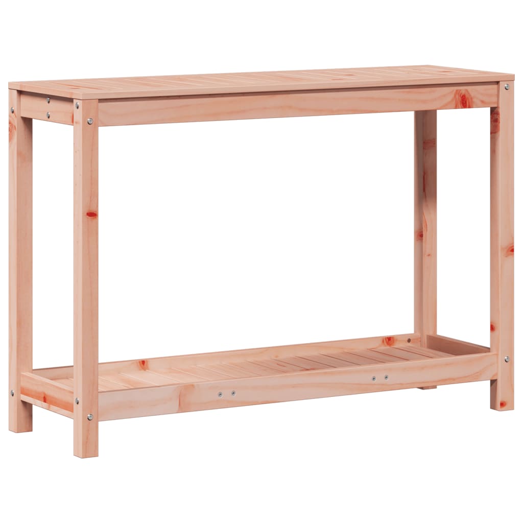 Tavolo Invaso Con Ripiano Legno Massello Douglas