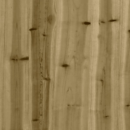 Tavolo Invaso Con Ripiani 82,5X50X109,5Cm Legno Impregnato Pino