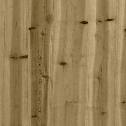 Tavolo Invaso Con Ripiani 82,5X50X109,5Cm Legno Impregnato Pino