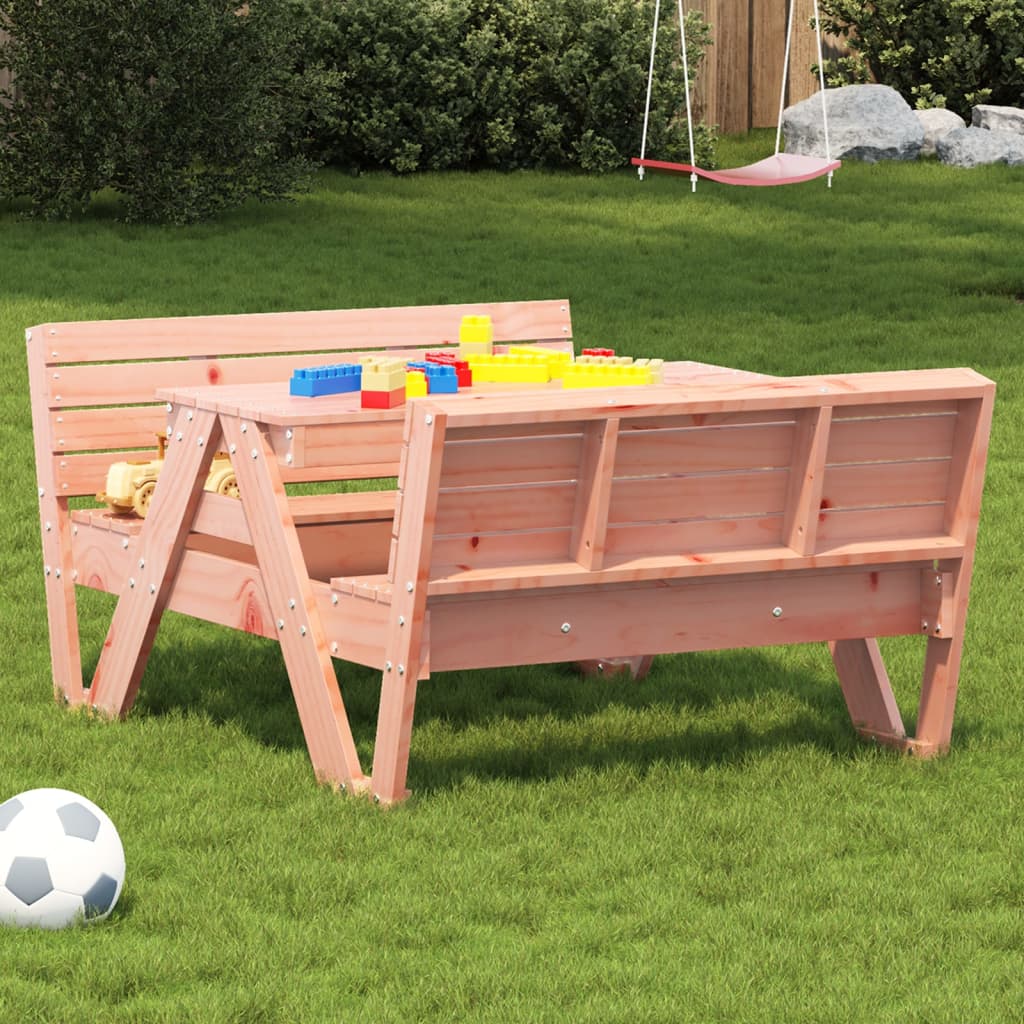 Tavolo Da Picnic Per Bambini 88X122X58Cm Legno Massello Di Pino