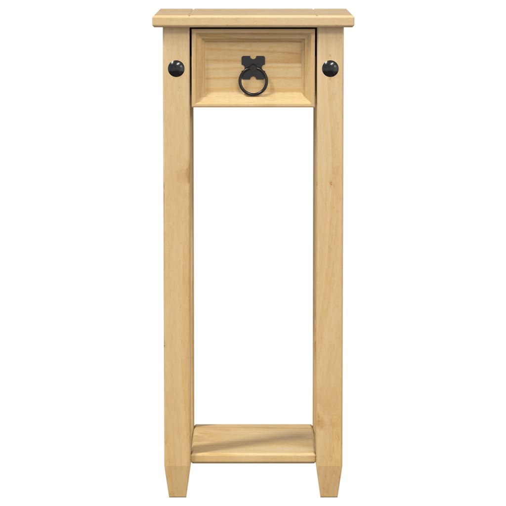 Porta Piante Corona 30X30X73 Cm In Legno Massello Di Pino