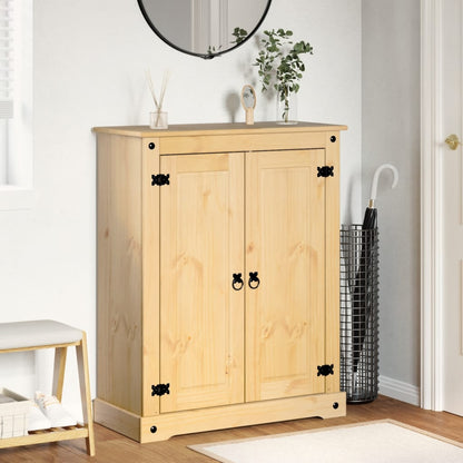 Scarpiera Corona 86X38,5X108 Cm In Legno Massello Di Pino