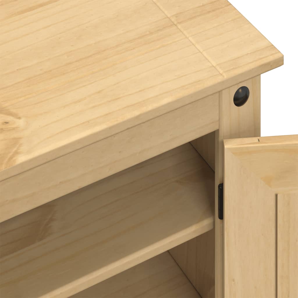 Scarpiera Corona 86X38,5X108 Cm In Legno Massello Di Pino