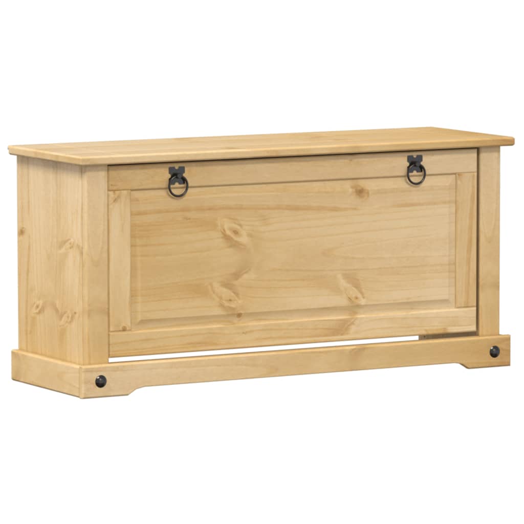 Scarpiera Corona 99X32X In Legno Massello Di Pino