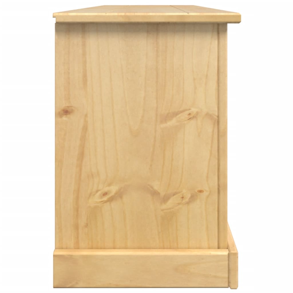 Scarpiera Corona 99X32X In Legno Massello Di Pino