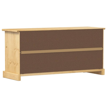 Scarpiera Corona 99X32X In Legno Massello Di Pino
