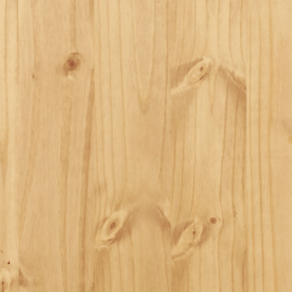 Scarpiera Corona 99X32X In Legno Massello Di Pino