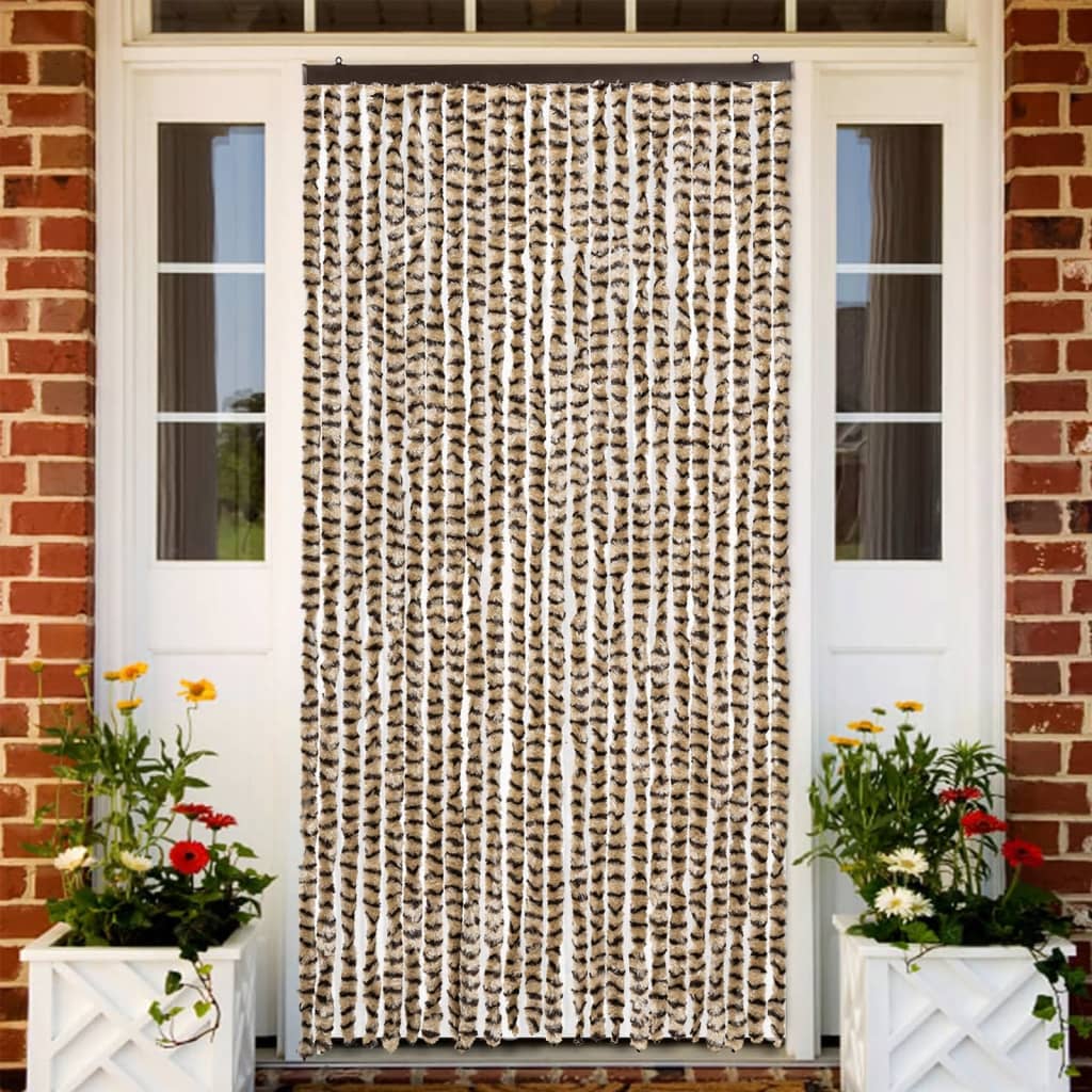 Zanzariera Ciniglia Beige E Marrone