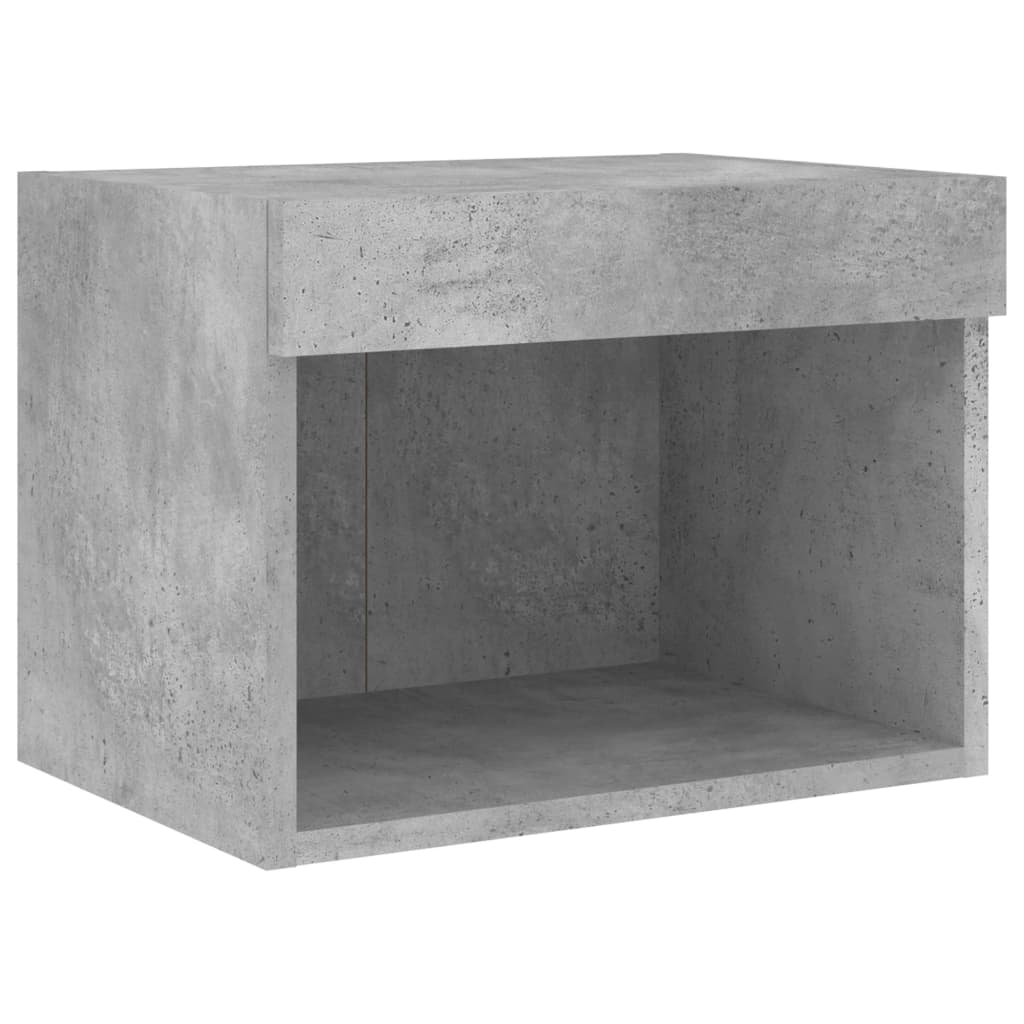 Mobili Tv A Muro Con Led 8Pz Legno Multistrato