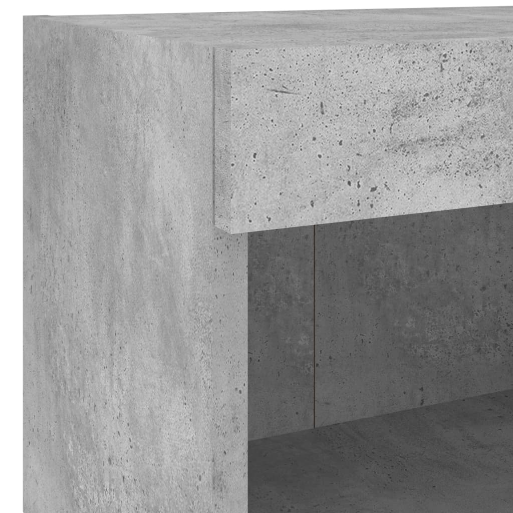 Mobili Tv A Muro Con Led 8Pz Legno Multistrato