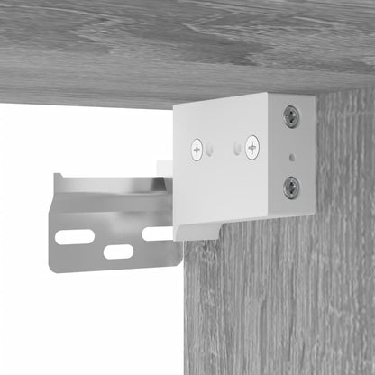 Mobili Tv A Muro Con Led 4Pz In Legno Multistrato