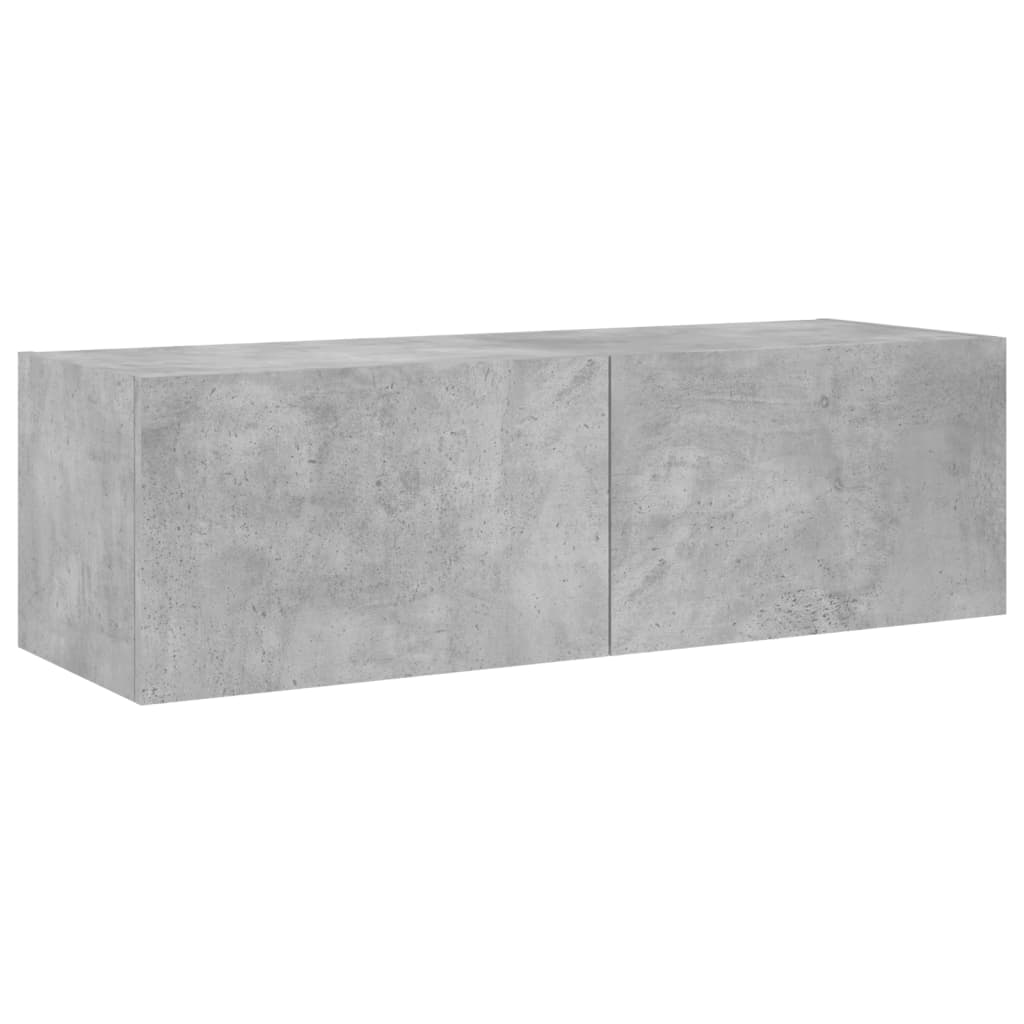 Mobili Tv A Muro 3Pz Con Luci Led