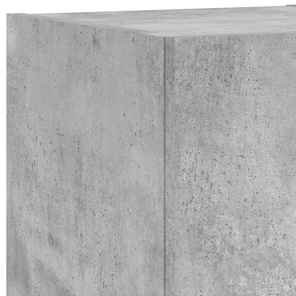 Mobili Tv A Muro 3Pz Con Luci Led