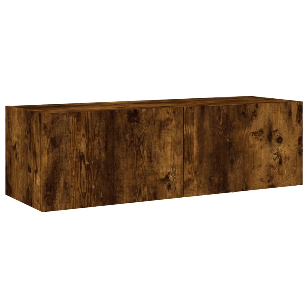 Mobili Tv A Muro 4Pz Con Luci Led