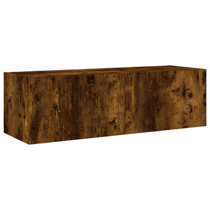 Mobili Tv A Muro 4Pz Con Luci Led