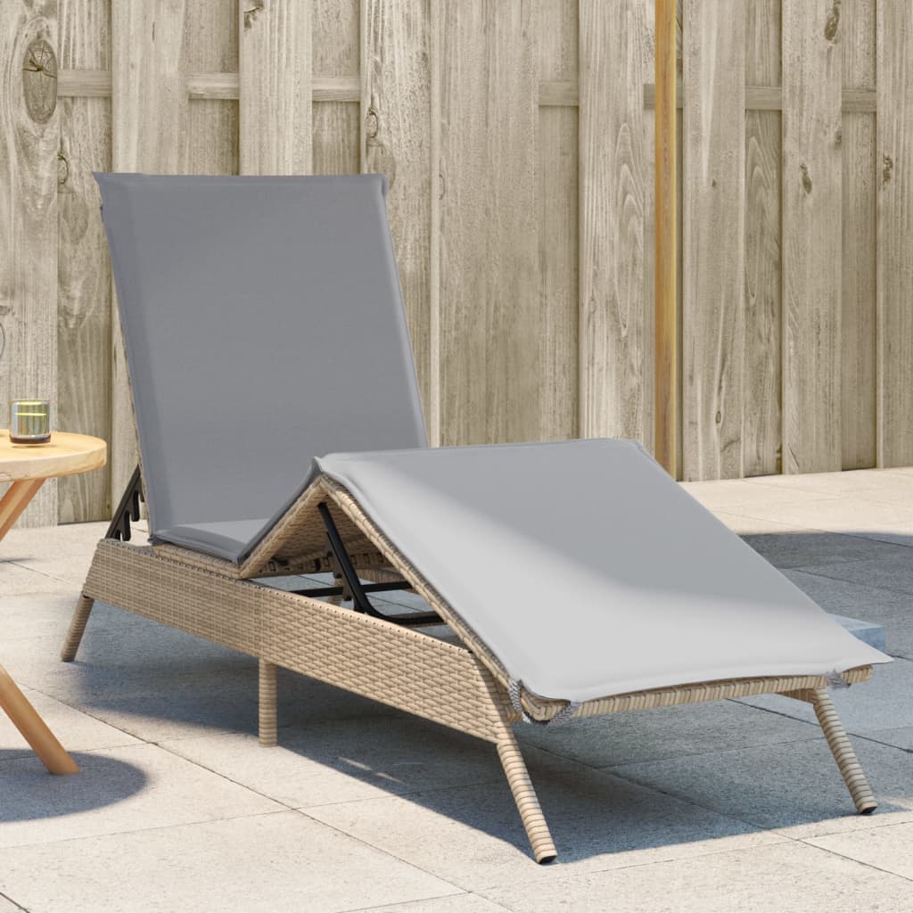 Lettini Prendisole 2 Pz Con Tavolino In Polyrattan
