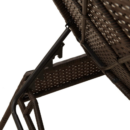 Lettini Prendisole 2 Pz Con Tavolino In Polyrattan