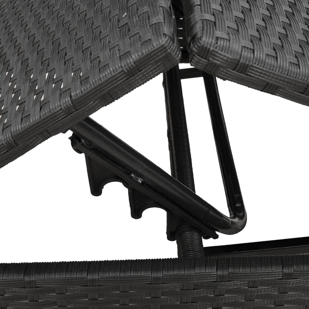 Lettini Prendisole 2 Pz Con Tavolino In Polyrattan