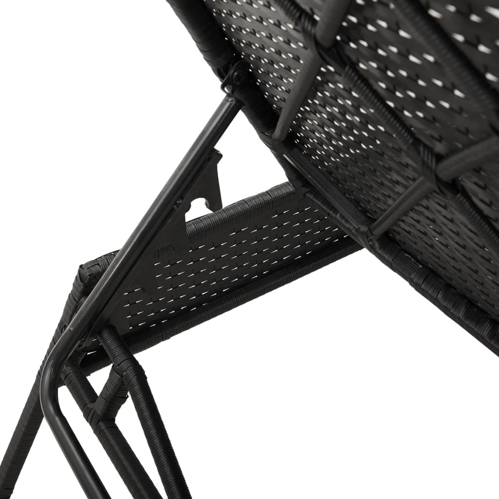Lettini Prendisole 2 Pz Con Tavolino In Polyrattan