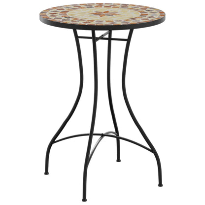 Tavolino Bistrot Con Mosaico Ceramica