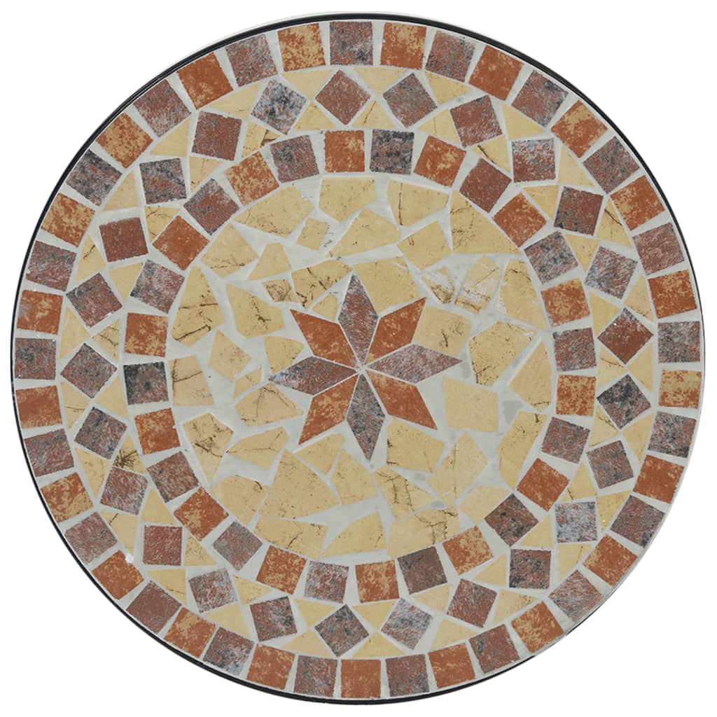 Tavolino Bistrot Con Mosaico Ceramica