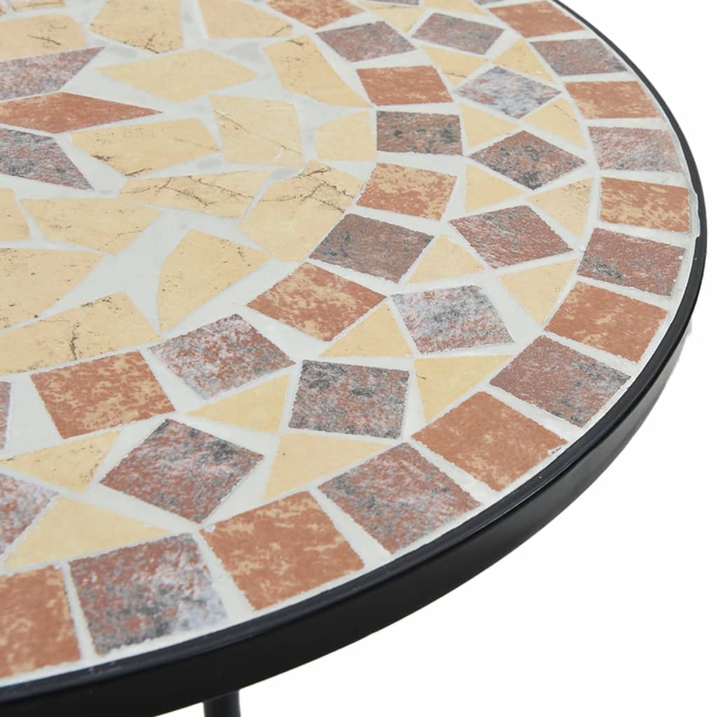 Tavolino Bistrot Con Mosaico Ceramica