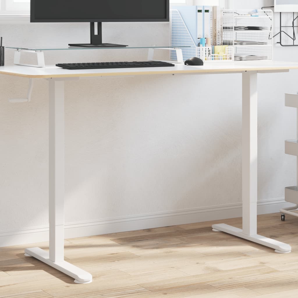 Telaio Scrivania In Piedi (94-135)X60X(70-114)Cm Acciaio