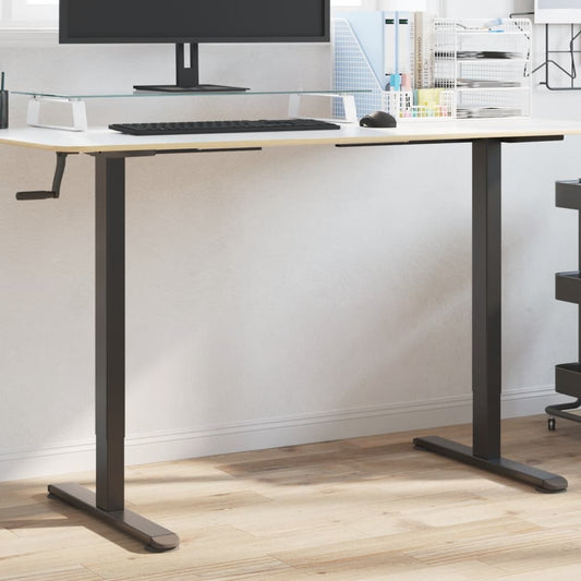 Telaio Scrivania In Piedi (94-135)X60X(70-114)Cm Acciaio