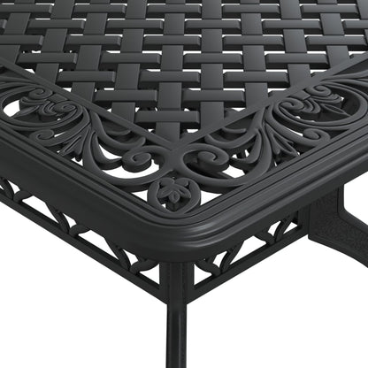 Tavolo Da Giardino 150X90X72 Cm In Alluminio Pressofuso