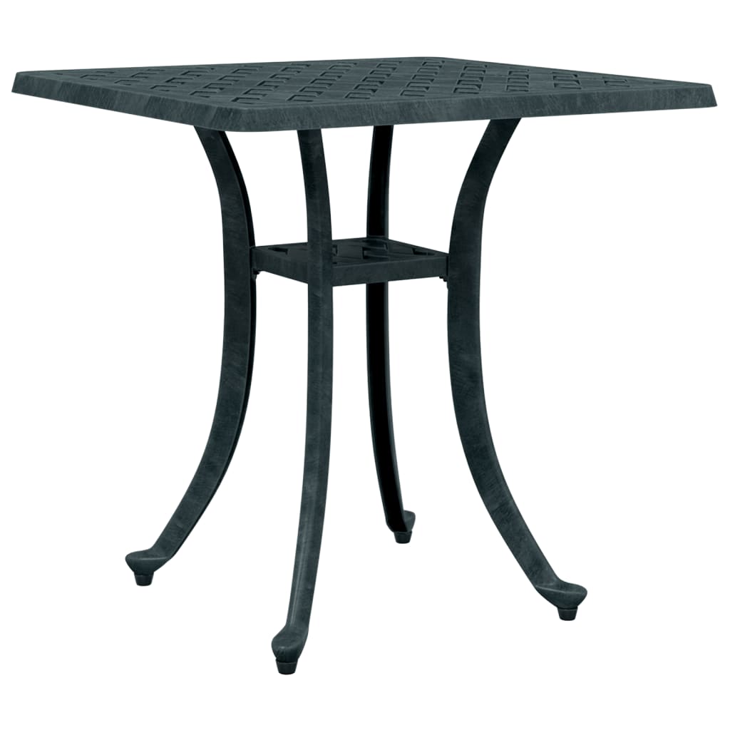Tavolo Da Giardino 53X53X53 Cm In Alluminio Pressofuso