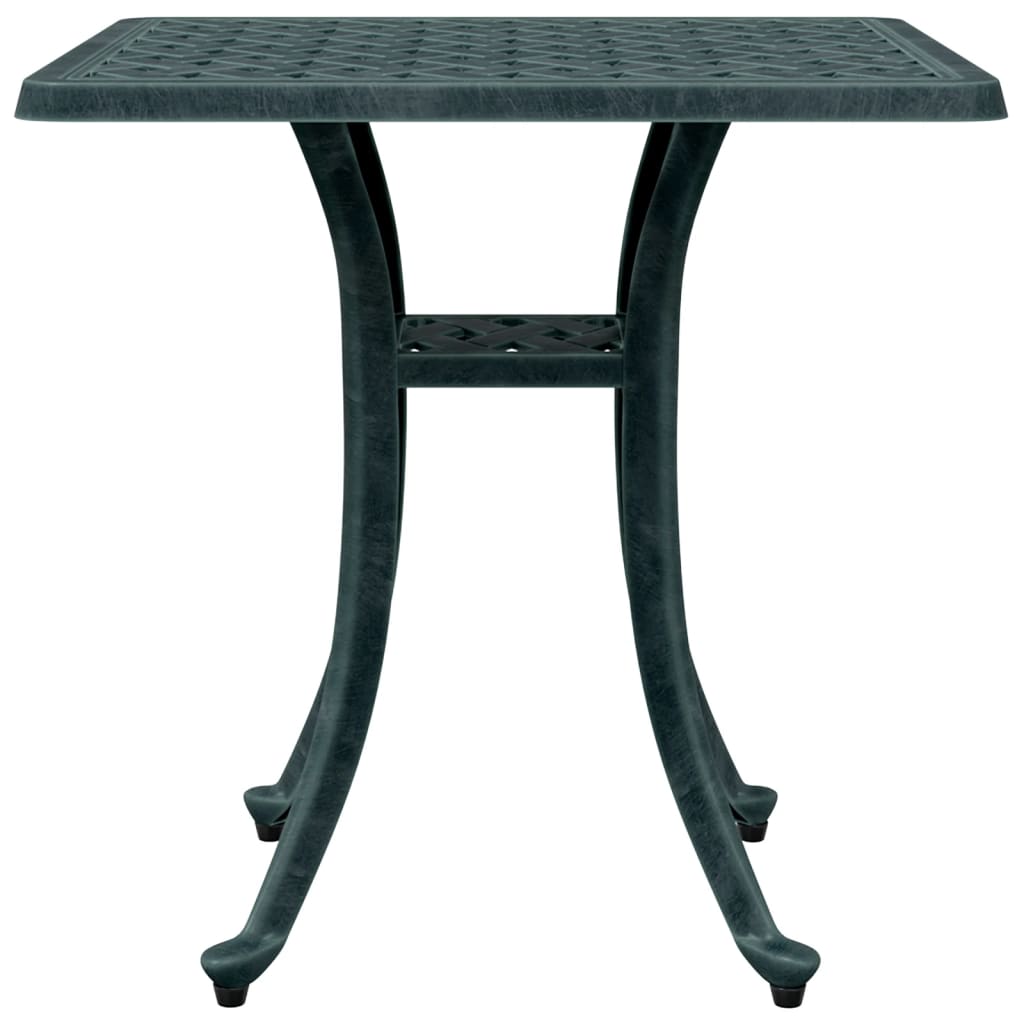 Tavolo Da Giardino 53X53X53 Cm In Alluminio Pressofuso