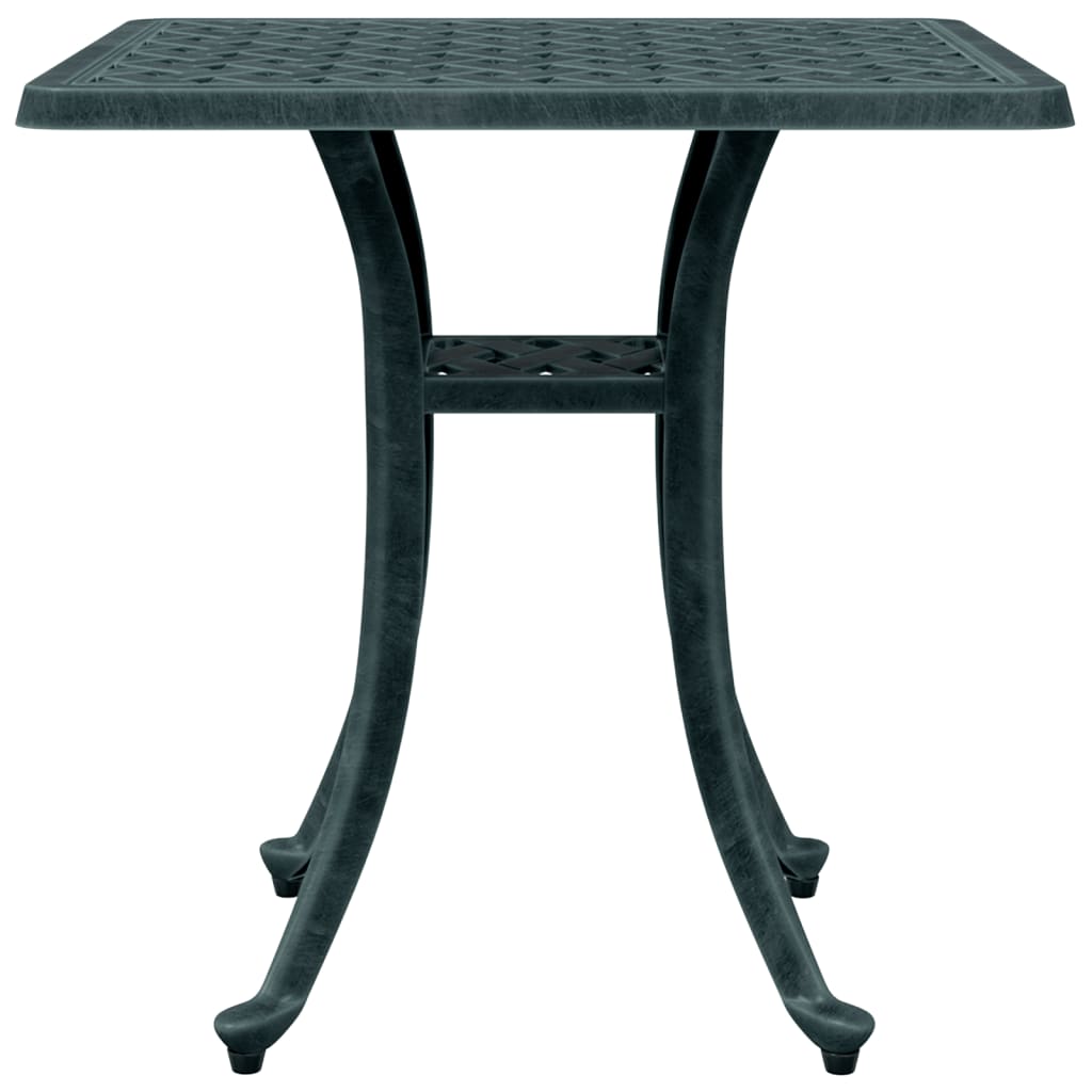 Tavolo Da Giardino 53X53X53 Cm In Alluminio Pressofuso