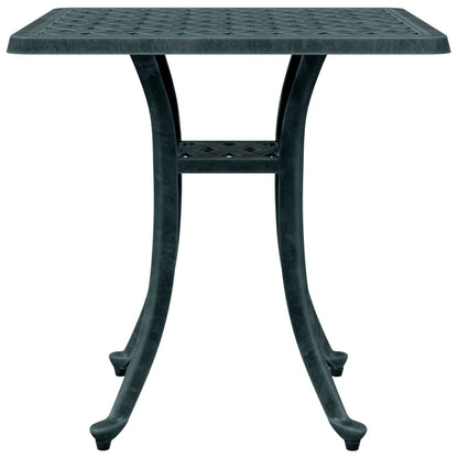 Tavolo Da Giardino 53X53X53 Cm In Alluminio Pressofuso