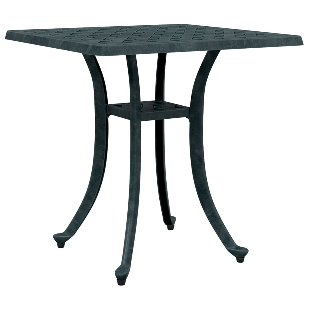Tavolo Da Giardino 53X53X53 Cm In Alluminio Pressofuso