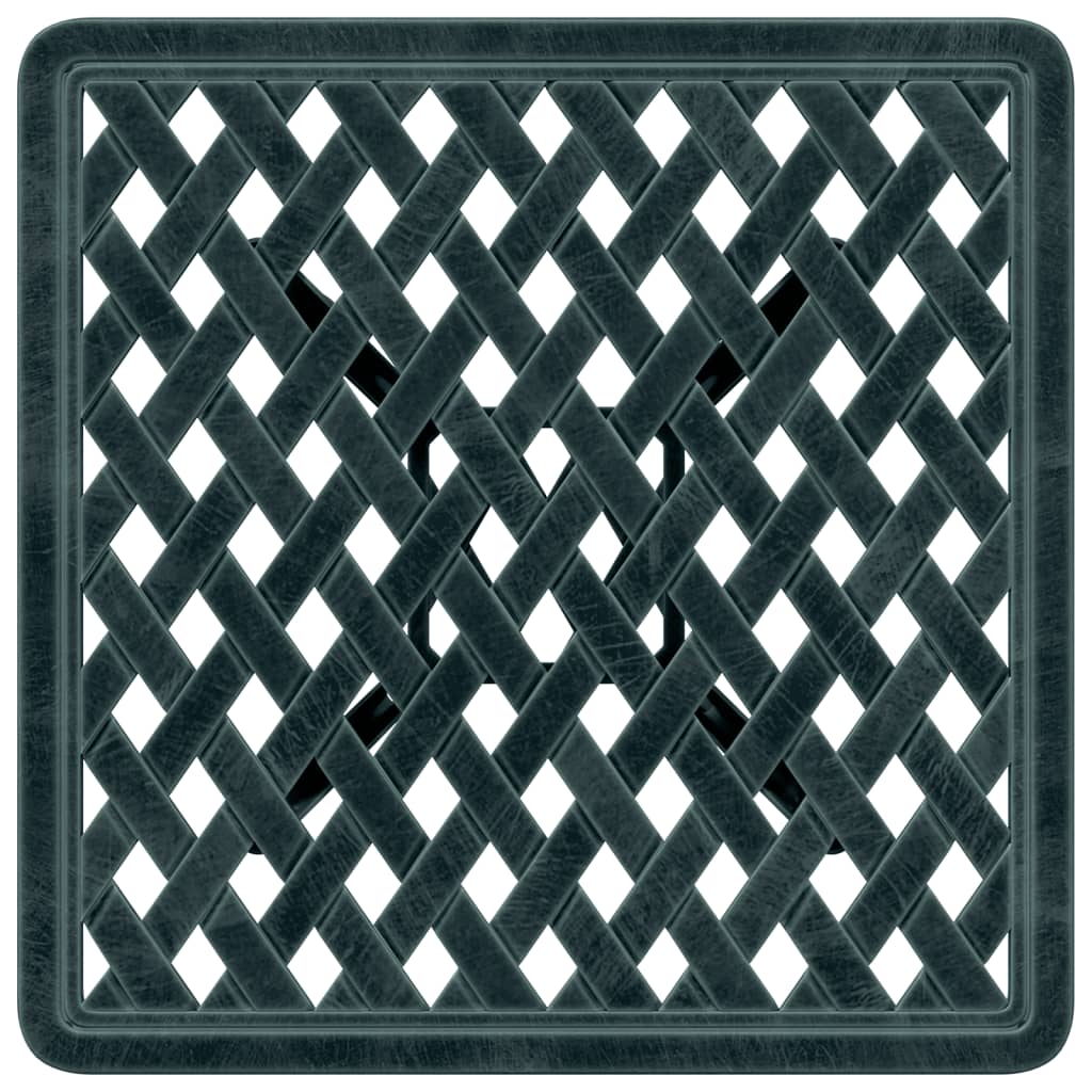 Tavolo Da Giardino 53X53X53 Cm In Alluminio Pressofuso