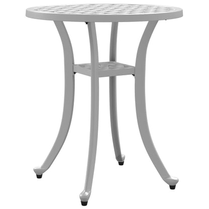 Tavolo Da Giardino Ø48X53 Cm In Alluminio Pressofuso
