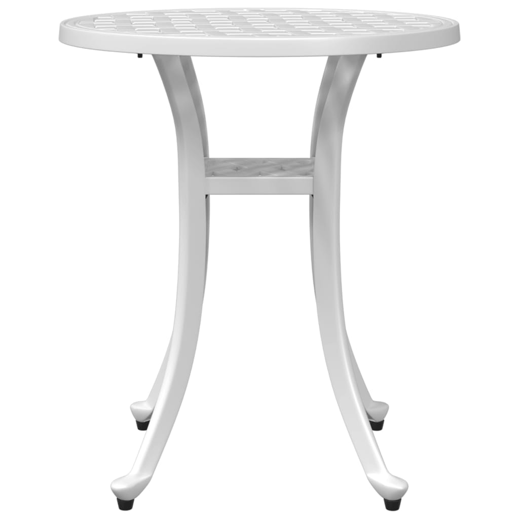 Tavolo Da Giardino Ø48X53 Cm In Alluminio Pressofuso