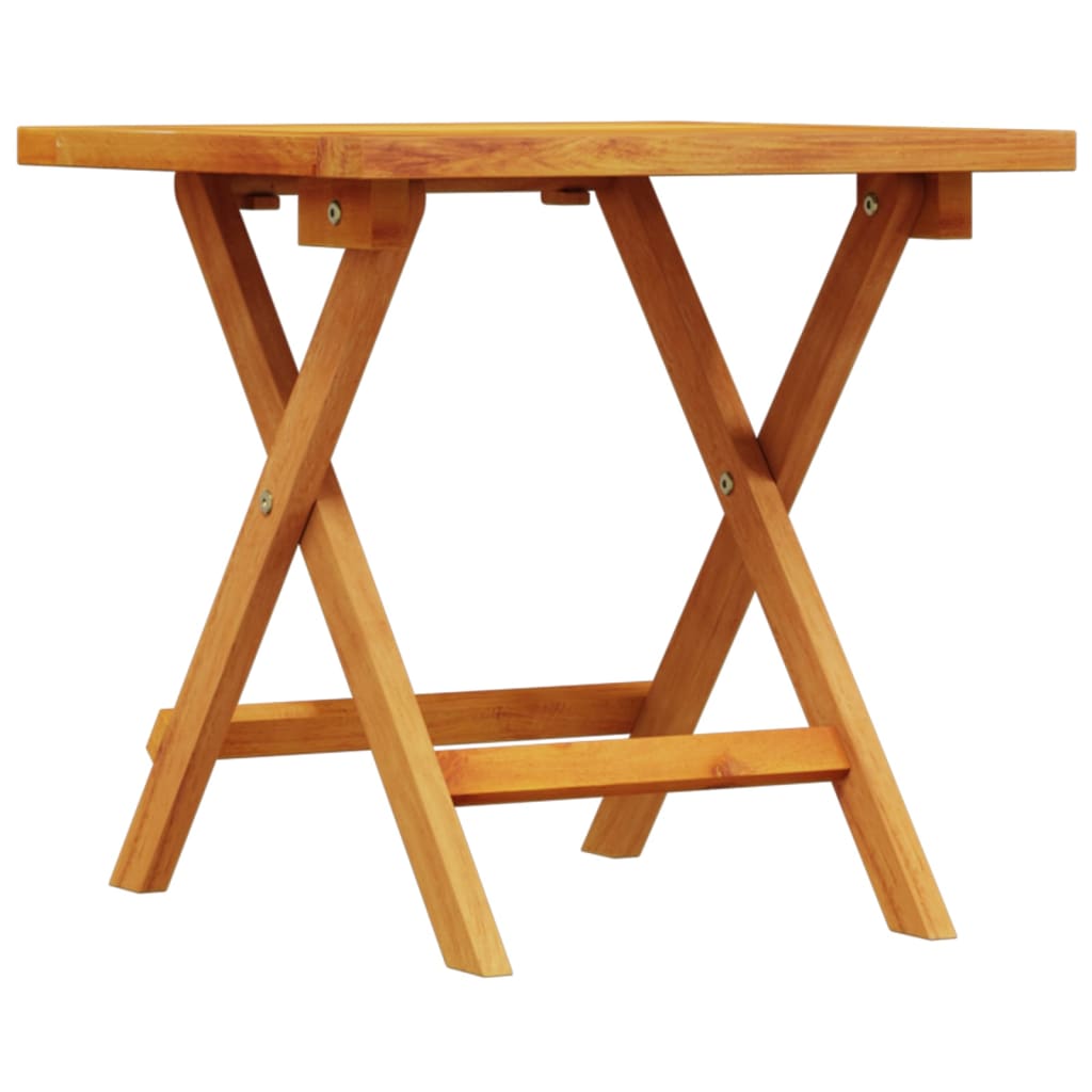 Tavolino Da Giardino 40X40X40 Cm In Legno Massello Di Acacia