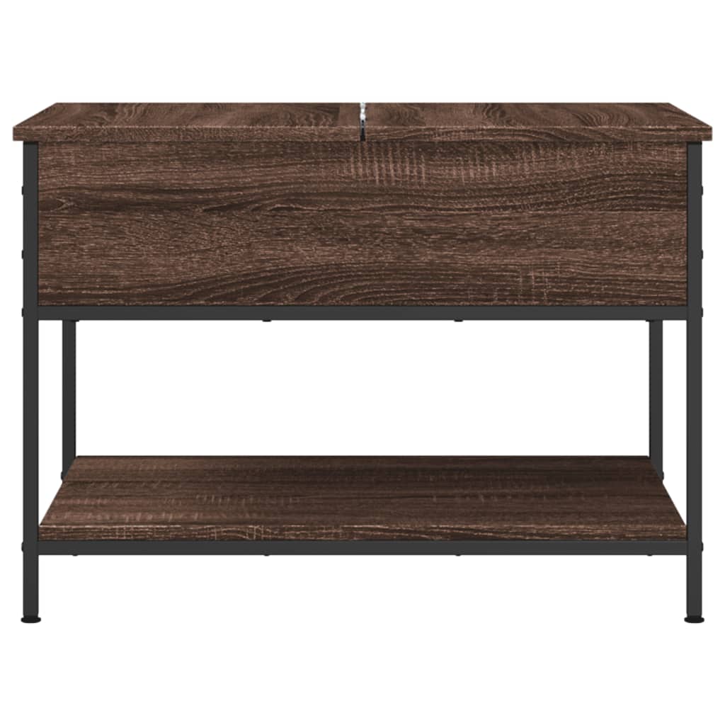 Tavolino Salotto 70X50X50Cm Multistrato Metallo