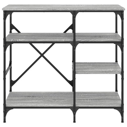 Mobile Cucina Sonoma 90X40X84 Cm Multistrato E Metallo