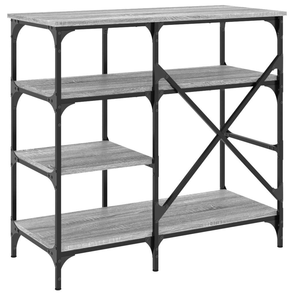 Mobile Cucina Sonoma 90X40X84 Cm Multistrato E Metallo