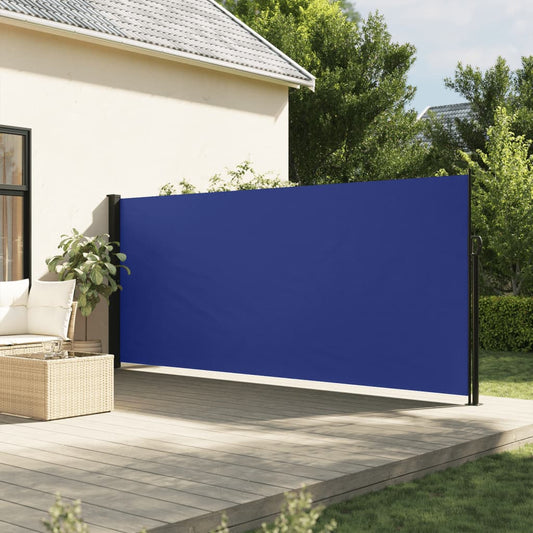 Tenda Da Sole Laterale Retrattile Blu