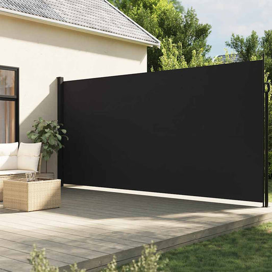 Tenda Da Sole Laterale Retrattile Nera Nero
