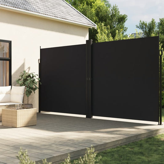Tenda Da Sole Laterale Retrattile Nera Nero
