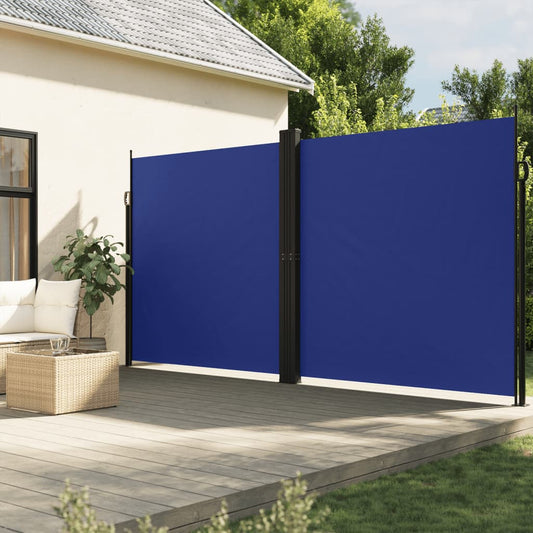 Tenda Da Sole Laterale Retrattile Blu