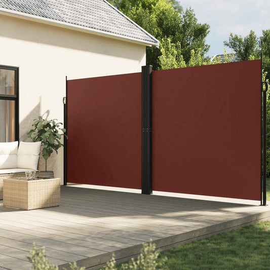 Tenda Da Sole Laterale Retrattile Marrone