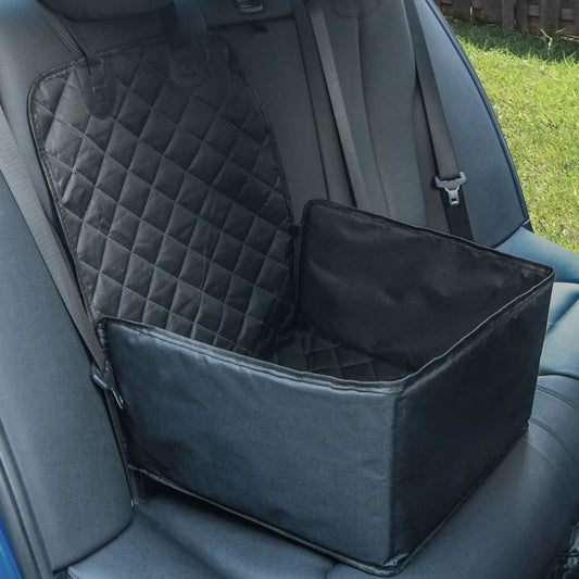 Seggiolino Auto Per Cani Nero 45X45X25/55 Cm
